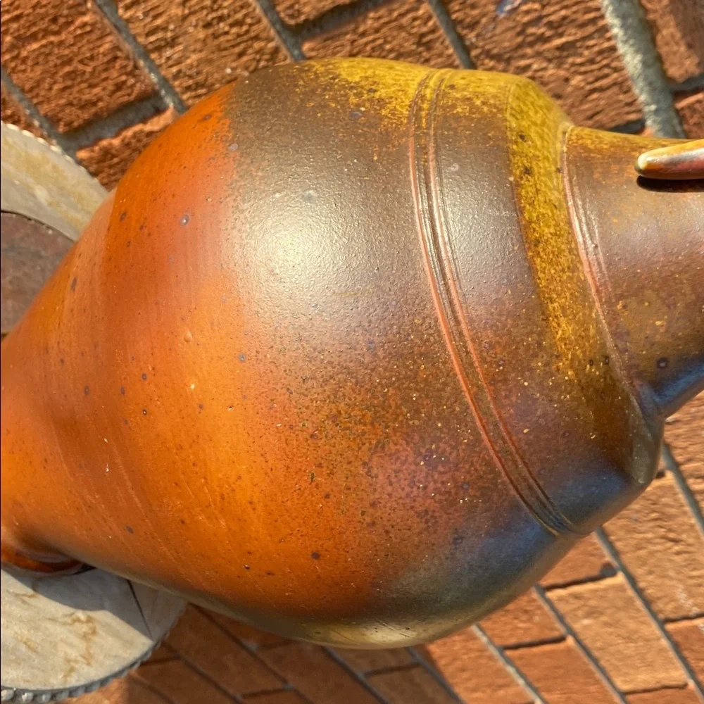 Two-Handled Vase in Natural Ash, 17”h (Silas Bradley)